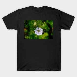 Blue Nigella Flower T-Shirt